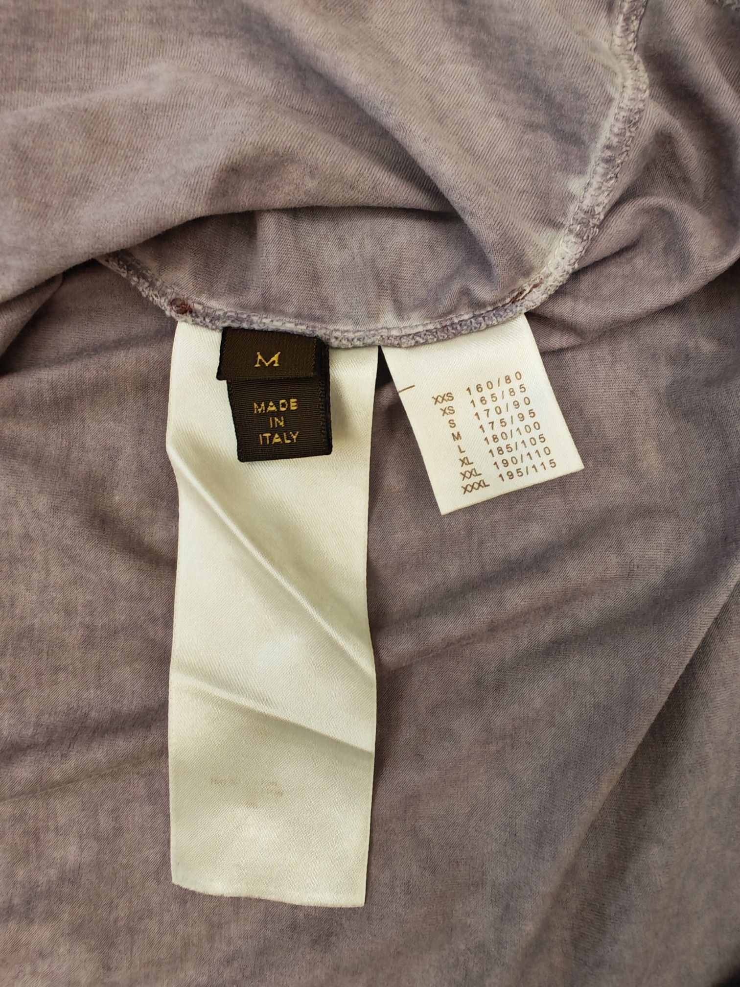 Louis Vuitton Louis Vuitton Distressed Polo Shirt Size M Size US M / EU 48-50 / 2 - 4 Thumbnail