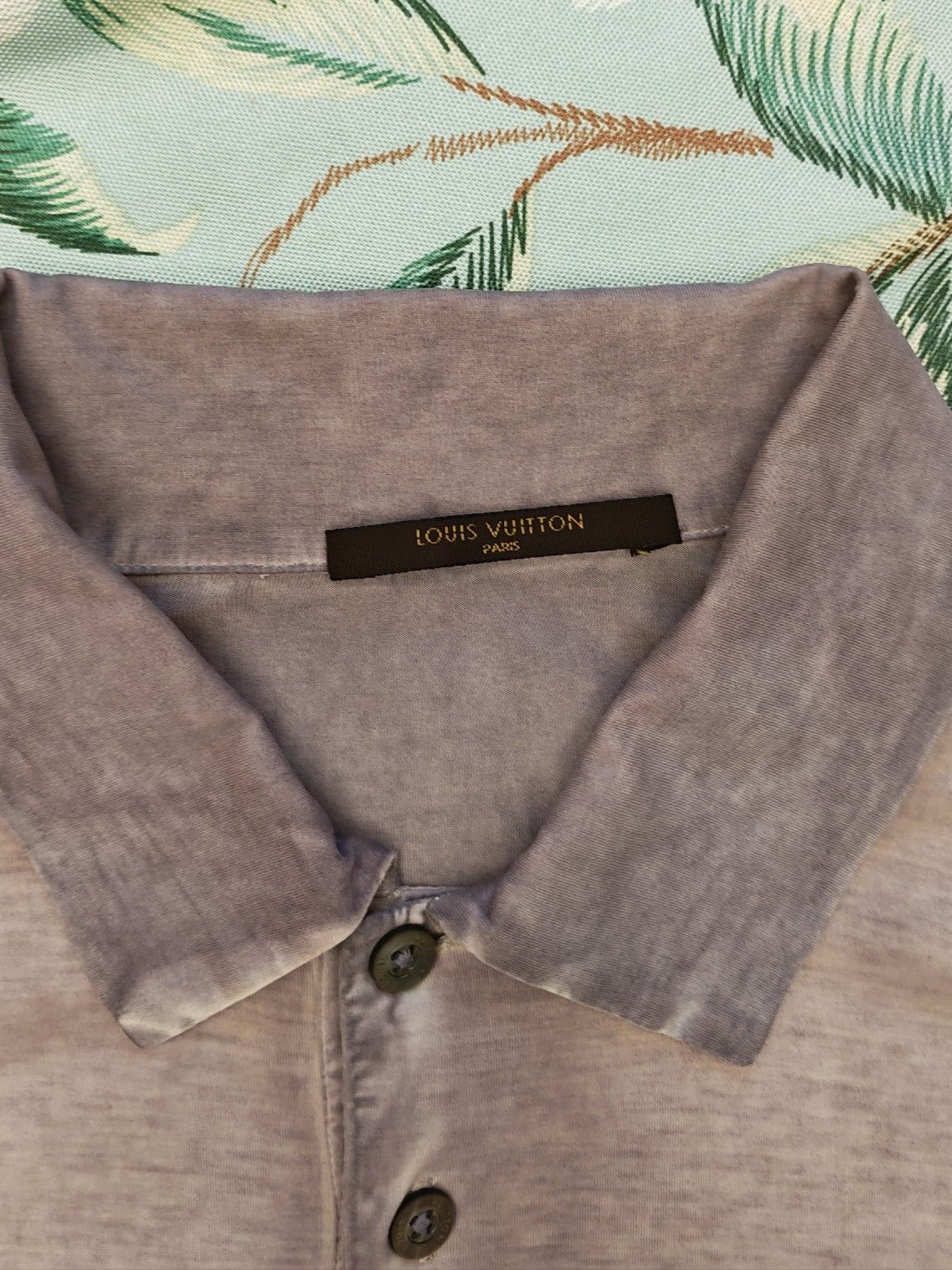 Louis Vuitton Louis Vuitton Distressed Polo Shirt Size M Size US M / EU 48-50 / 2 - 3 Thumbnail