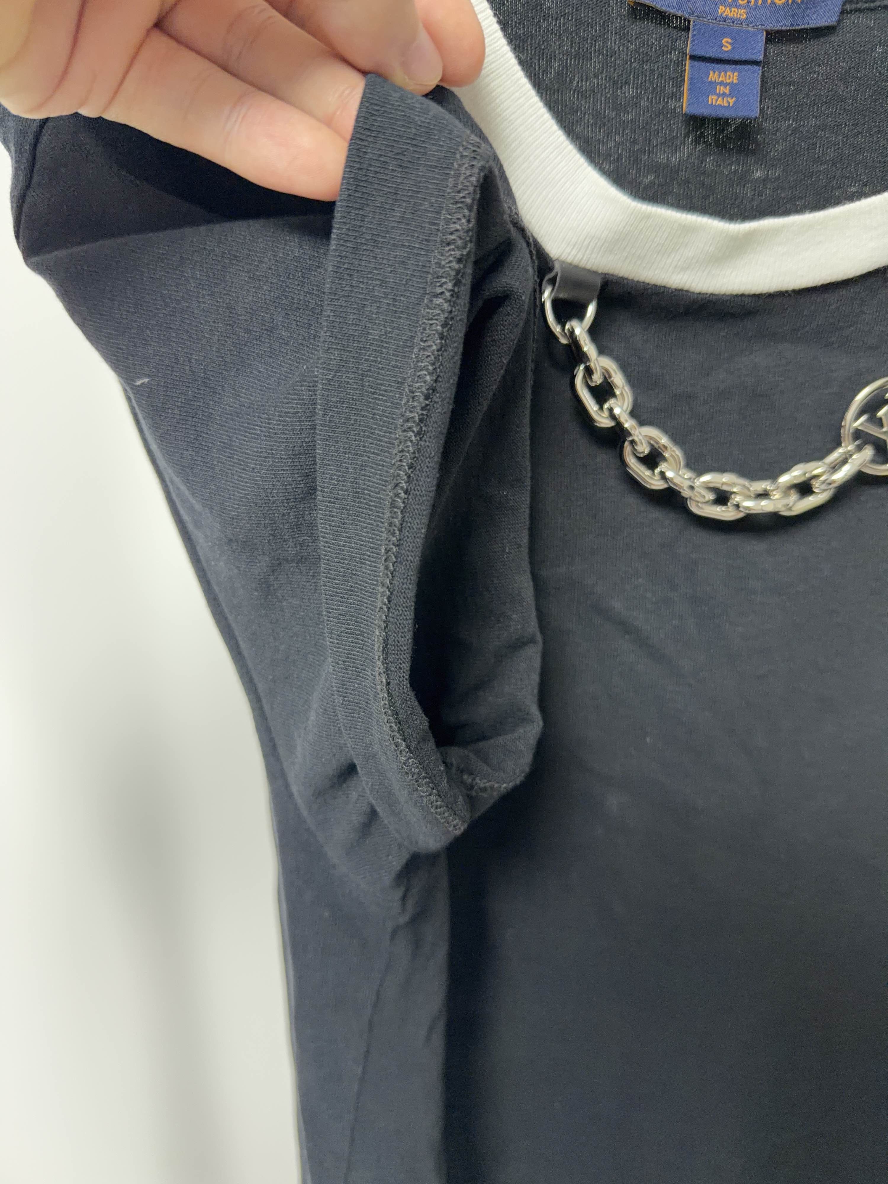 Louis Vuitton Louis Vuitton Chain Detail T-Shirt Size S Size S / US 4 / IT 40 - 5 Thumbnail