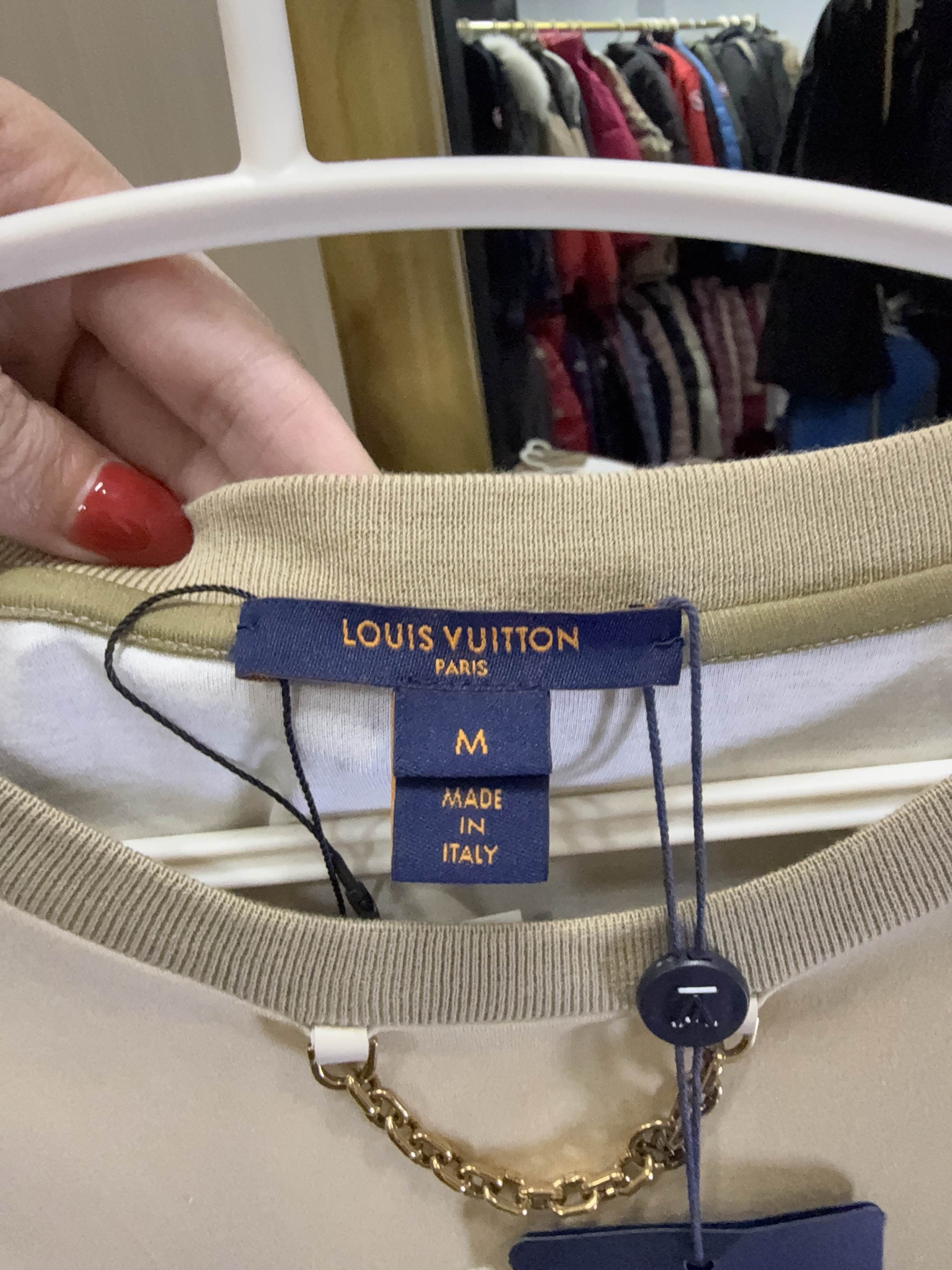 Louis Vuitton Louis Vuitton Logo Short Sleeve T-Shirt Size M Size M / US 6-8 / IT 42-44 - 3 Thumbnail