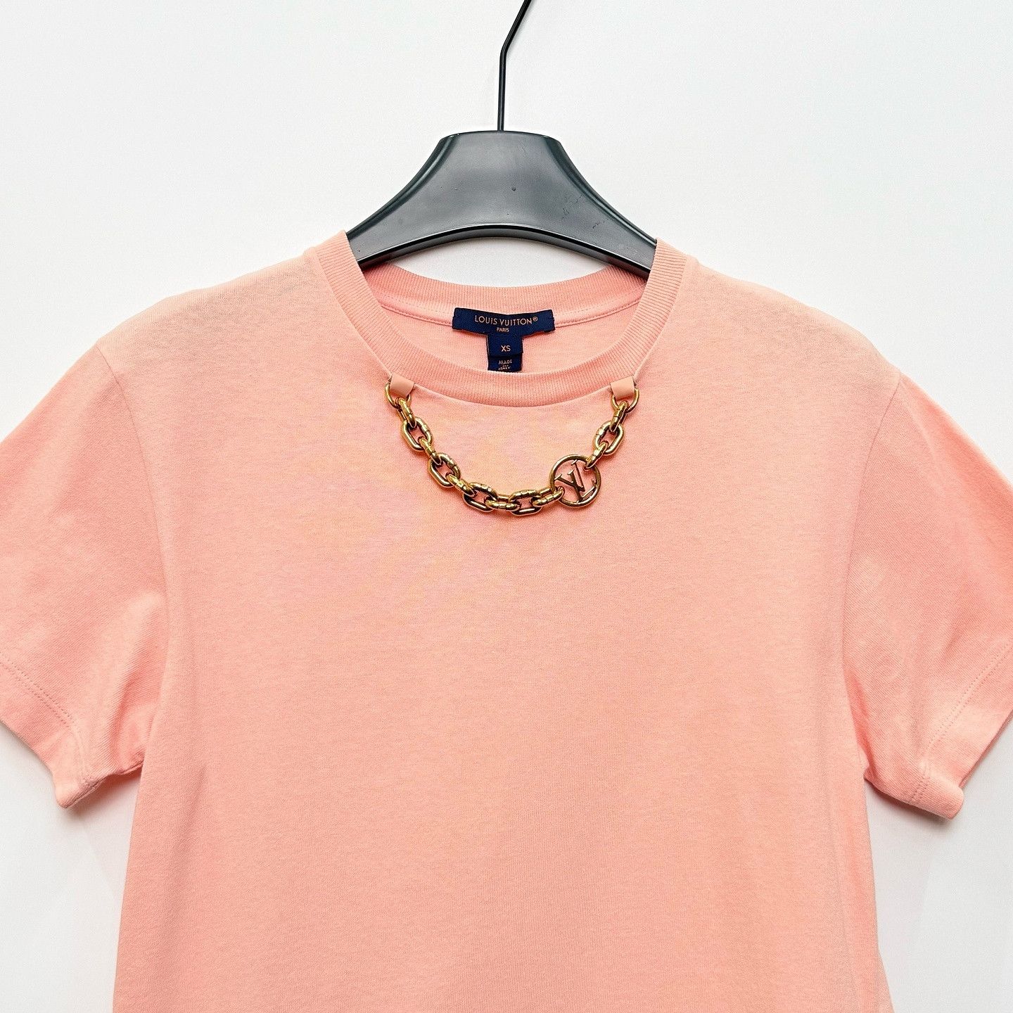 Louis Vuitton Louis Vuitton Chain Detail T-Shirt Size XS Size XS / US 0-2 / IT 36-38 - 6 Thumbnail