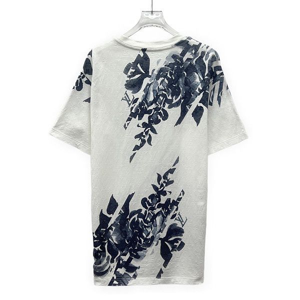 Louis Vuitton Louis Vuitton Floral Print T-Shirt Size M Size US M / EU 48-50 / 2 - 2 Thumbnail