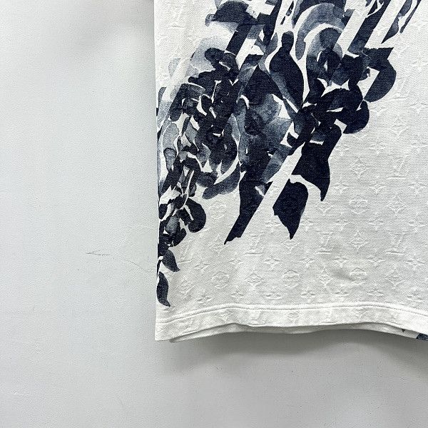 Louis Vuitton Louis Vuitton Floral Print T-Shirt Size M Size US M / EU 48-50 / 2 - 6 Thumbnail