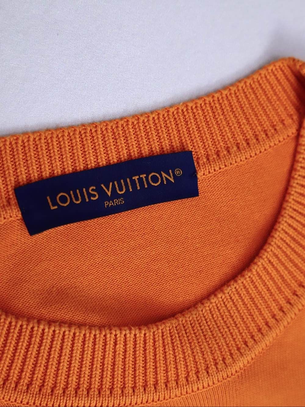 Louis Vuitton LOUIS VUITTON Logo Embroidered T-Shirt Size XL Size US XL / EU 56 / 4 - 3 Thumbnail