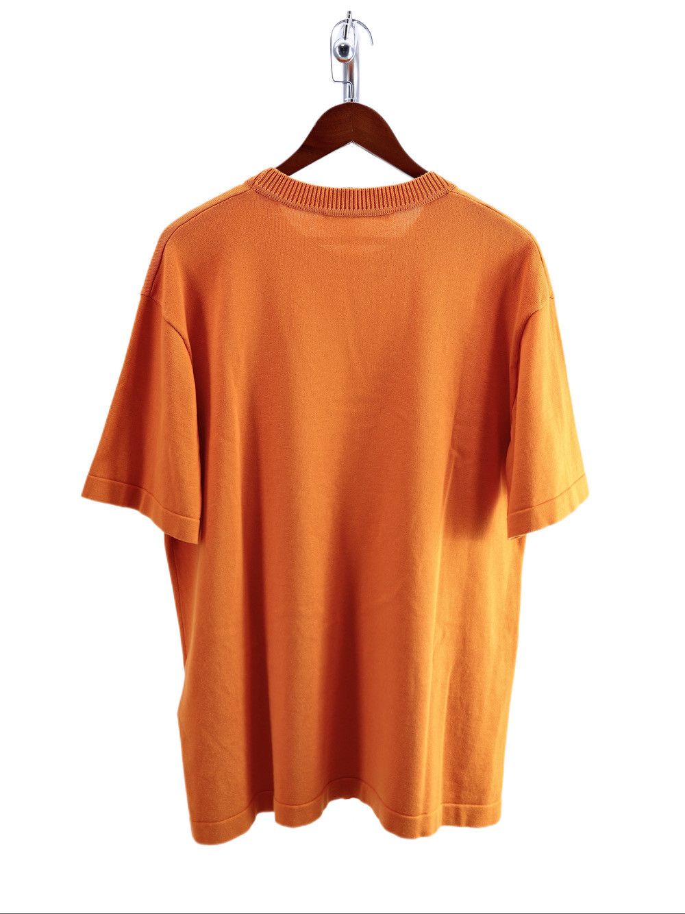 Louis Vuitton Louis Vuitton Embroidered Logo T-Shirt Orange XL Size US XL / EU 56 / 4 - 2 Thumbnail
