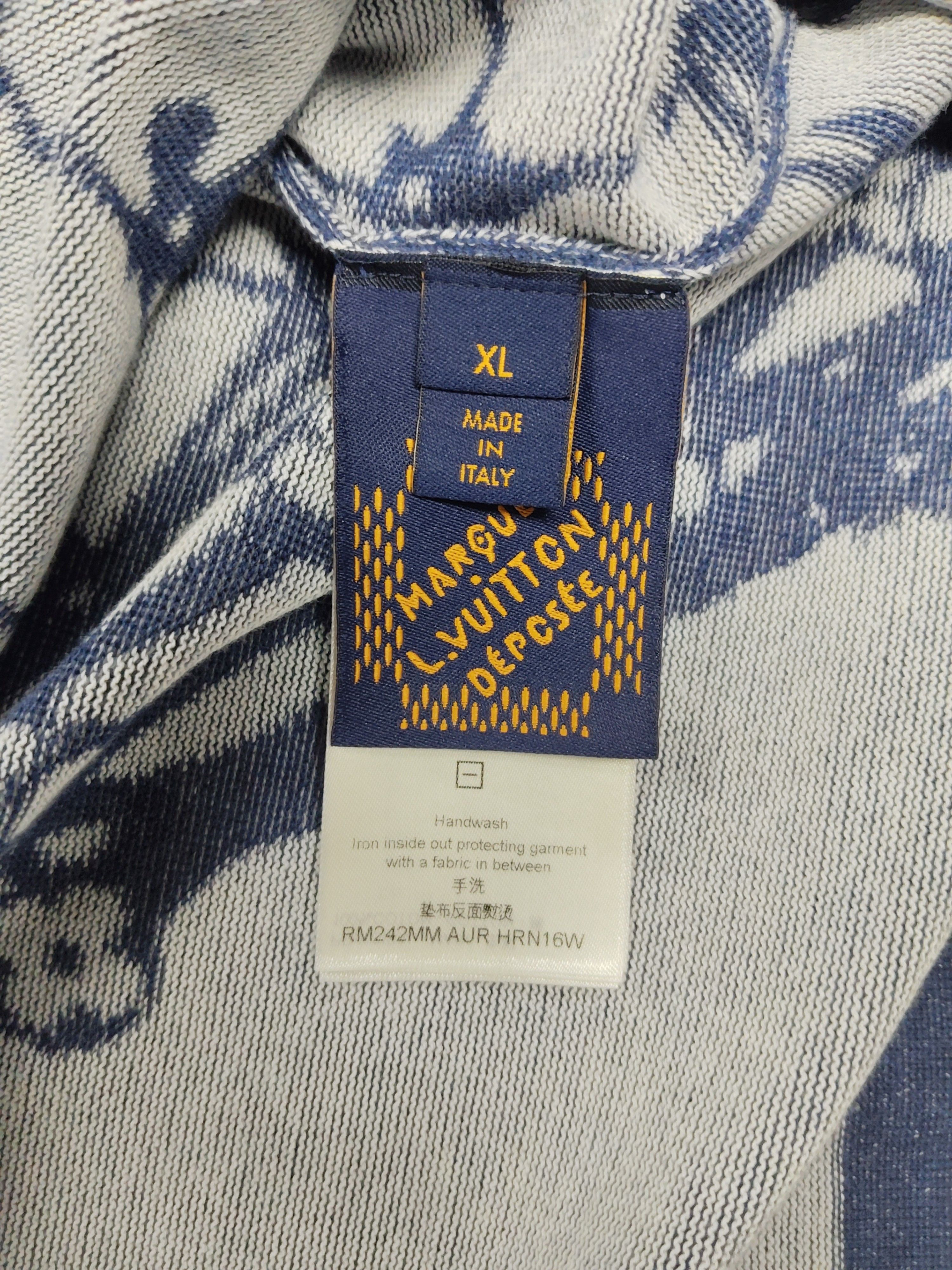 Louis Vuitton Louis Vuitton Monogram Net T-Shirt Size XL Size US XL / EU 56 / 4 - 4 Thumbnail