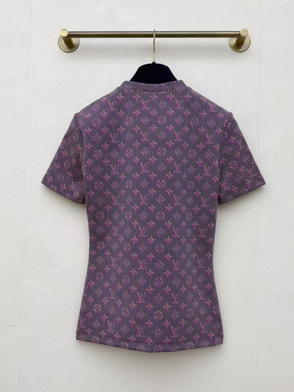 Louis Vuitton Louis Vuitton Monogram Short Sleeve T-Shirt Purple S