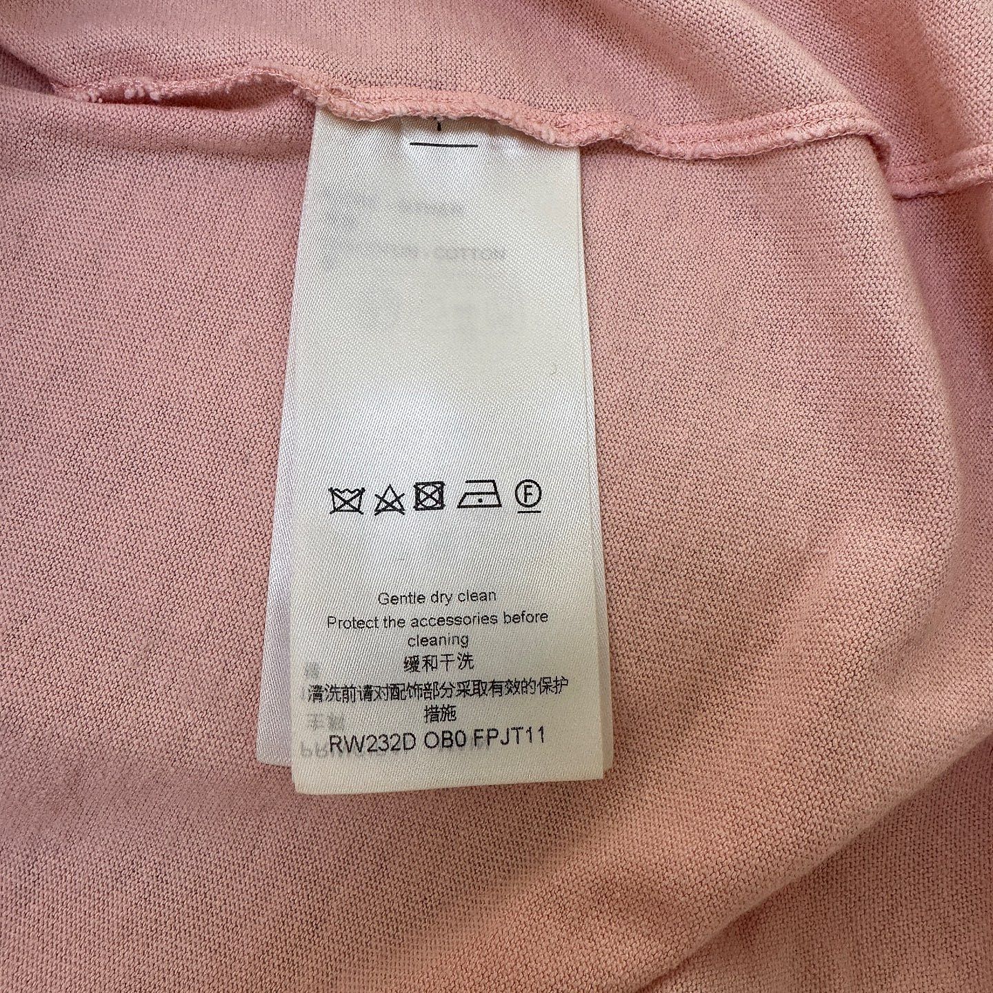 Louis Vuitton Louis Vuitton Pink Chain Hooded T-Shirt Size XS Size XS / US 0-2 / IT 36-38 - 4 Thumbnail