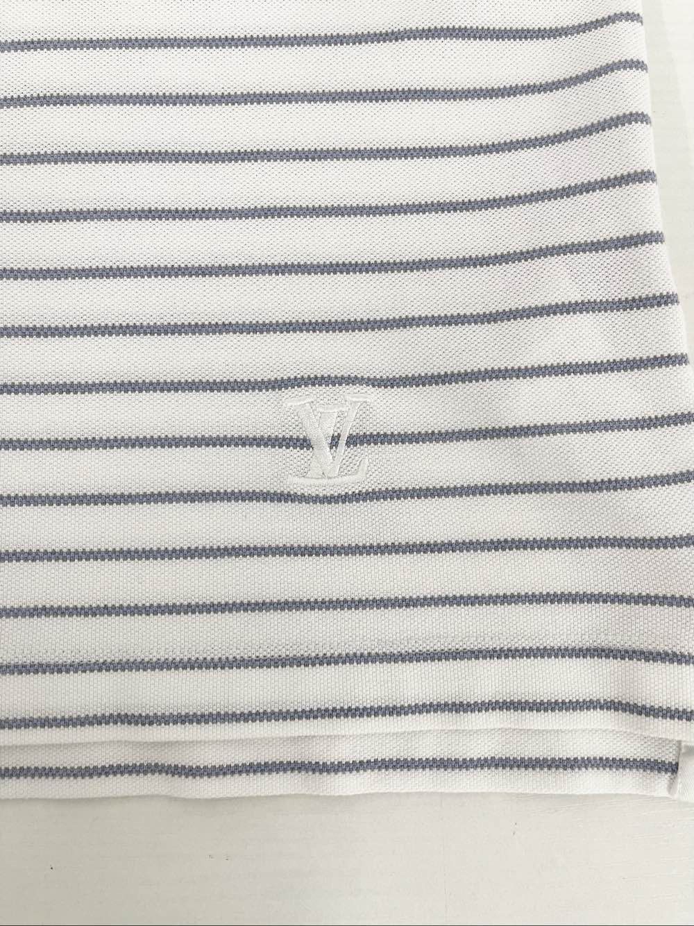 Louis Vuitton Louis Vuitton Striped Polo Shirt XL Size US XL / EU 56 / 4 - 6 Thumbnail