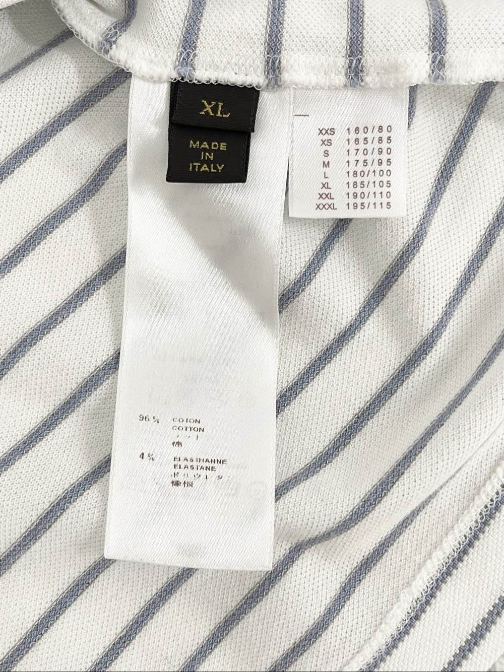 Louis Vuitton Louis Vuitton Striped Polo Shirt XL Size US XL / EU 56 / 4 - 4 Thumbnail