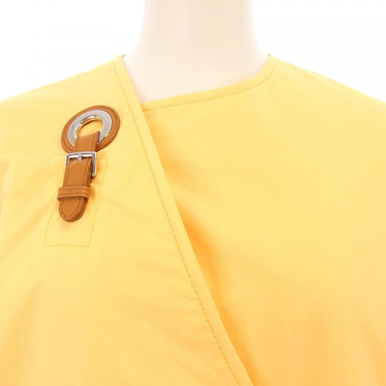 Hermes Hermes Hermes Eyelet Clasp Wool Coat Textile Outerwear DUTY FREE for USA Size ONE SIZE - 5 Thumbnail