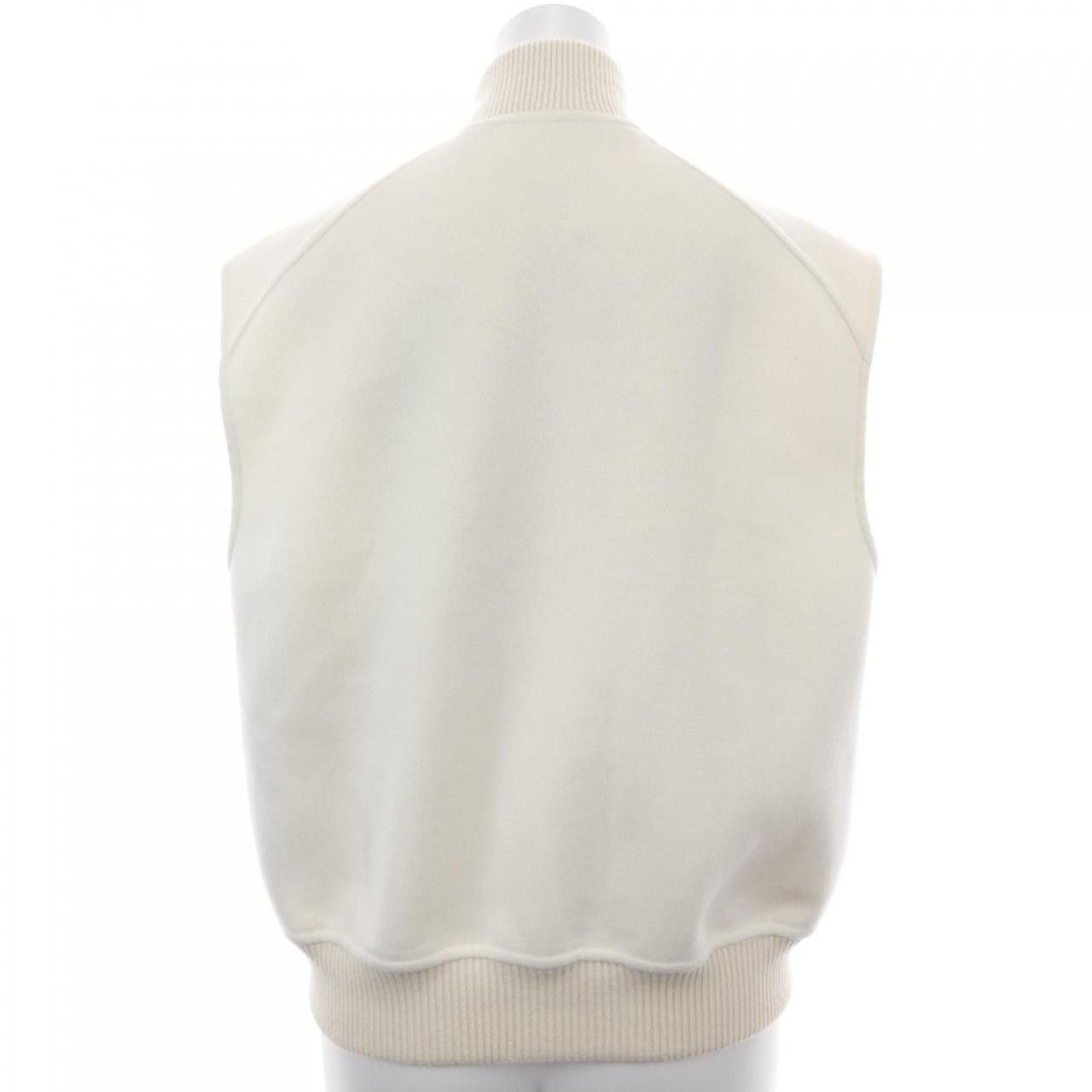 Hermes Hermes Hermes Cashmere Vest Textile Tops DUTY FREE for USA Size ONE SIZE - 2 Thumbnail