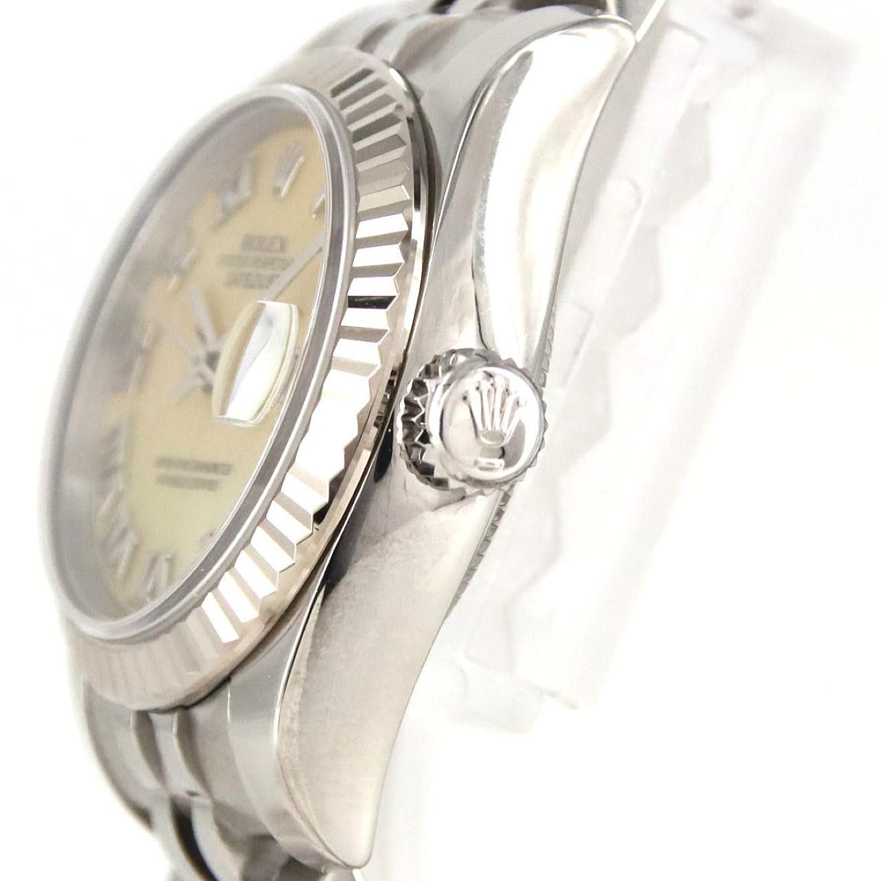 Rolex Rolex Rolex Datejust Steel White Gold Metal Automatic 179174NR DUTY FREE for USA Size ONE SIZE - 4 Thumbnail