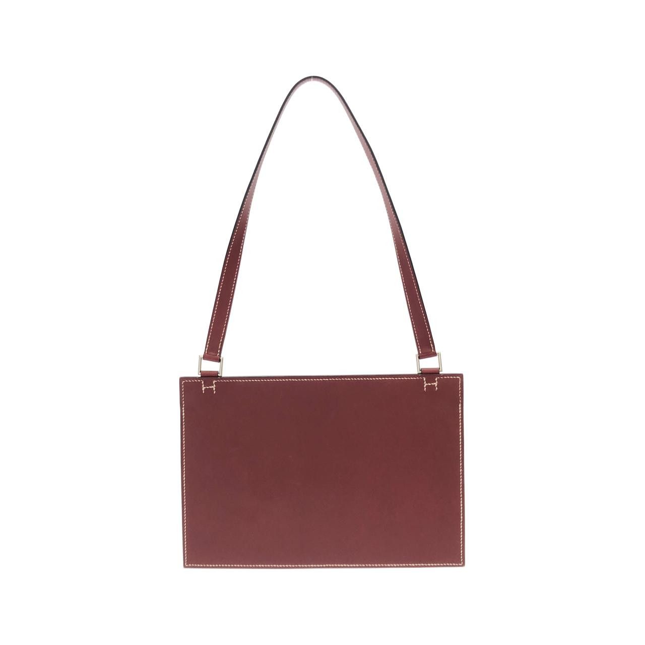 Hermes Hermes Hermes VALENTINE Chamonix Shoulder Bag Leather Shoulder Bag D DUTY FREE for USA Size ONE SIZE - 2 Thumbnail
