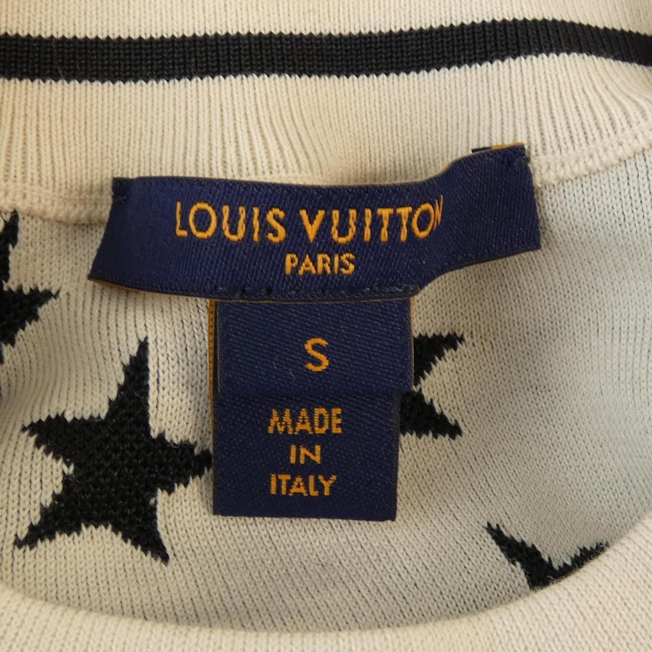Louis Vuitton Louis Vuitton Louis Vuitton Star Jacquard Knit Pullover Textile Tops FNKL28L18 DUTY FREE for USA Size ONE SIZE - 4 Thumbnail