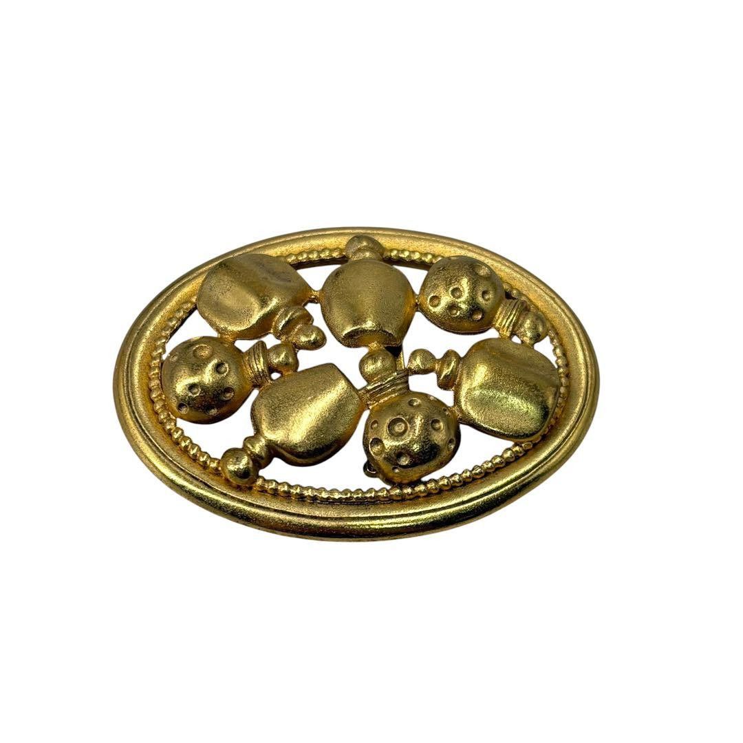 Dior Dior Christian Dior Perfume Motif Brooch Metal Brooch DUTY FREE for USA Size ONE SIZE - 3 Thumbnail
