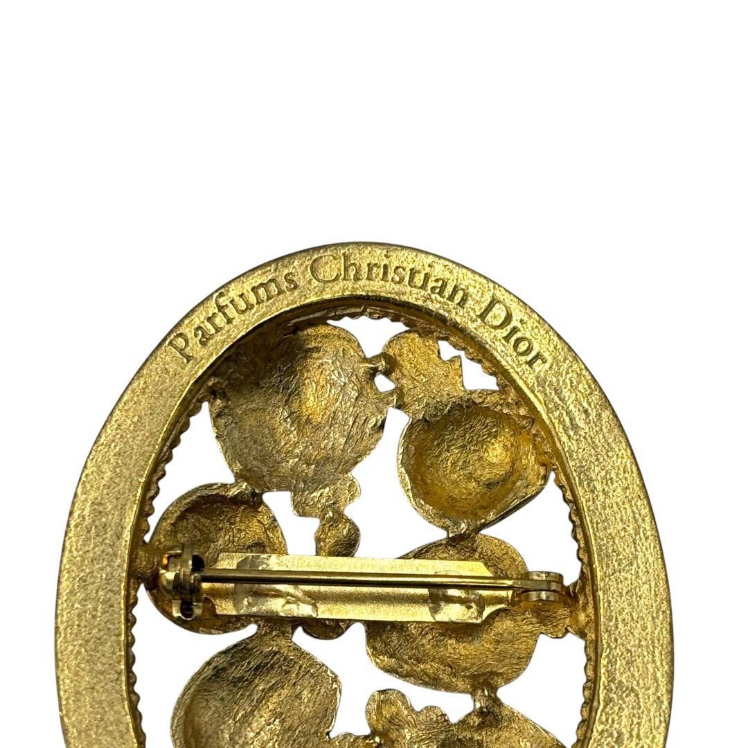 Dior Dior Christian Dior Perfume Motif Brooch Metal Brooch DUTY FREE for USA Size ONE SIZE - 7 Thumbnail