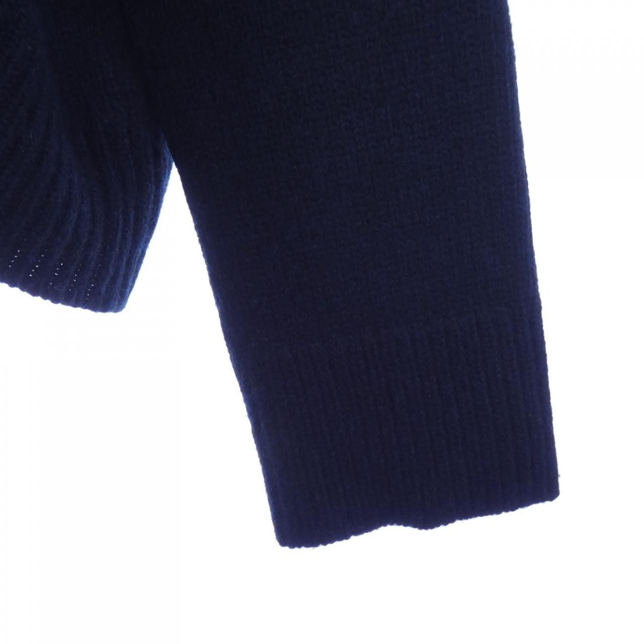Celine Celine CELINE Cashmere Knit Textile Tops 23BJ45603 DUTY FREE for USA Size ONE SIZE - 6 Thumbnail