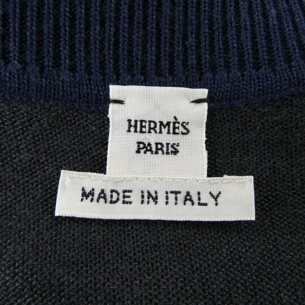 Hermes Hermes Hermes HARNAIS DE COUR silk cashmere cardigan Textile Tops DUTY FREE for USA Size ONE SIZE - 4 Thumbnail