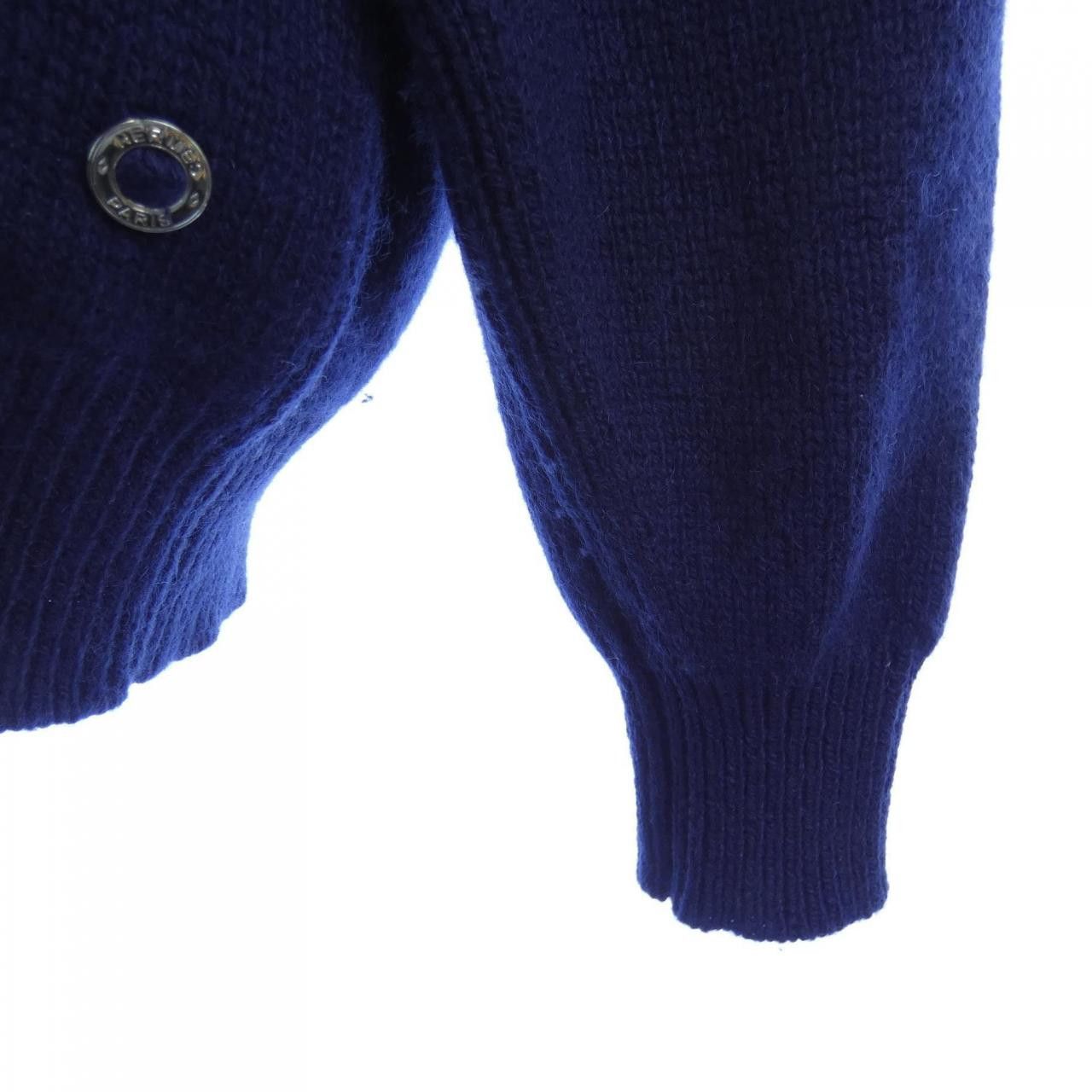 Hermes Hermes Hermes Cashmere Knit Textile Tops DUTY FREE for USA Size ONE SIZE - 6 Thumbnail