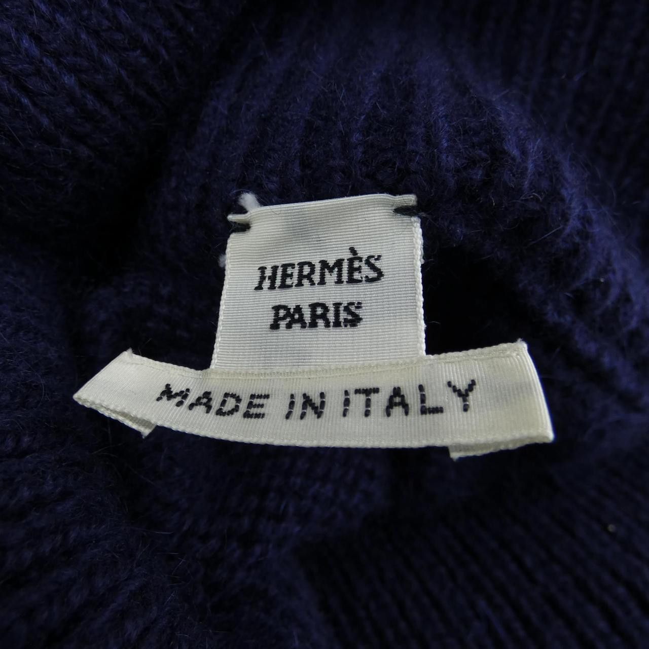Hermes Hermes Hermes Cashmere Knit Textile Tops DUTY FREE for USA Size ONE SIZE - 4 Thumbnail