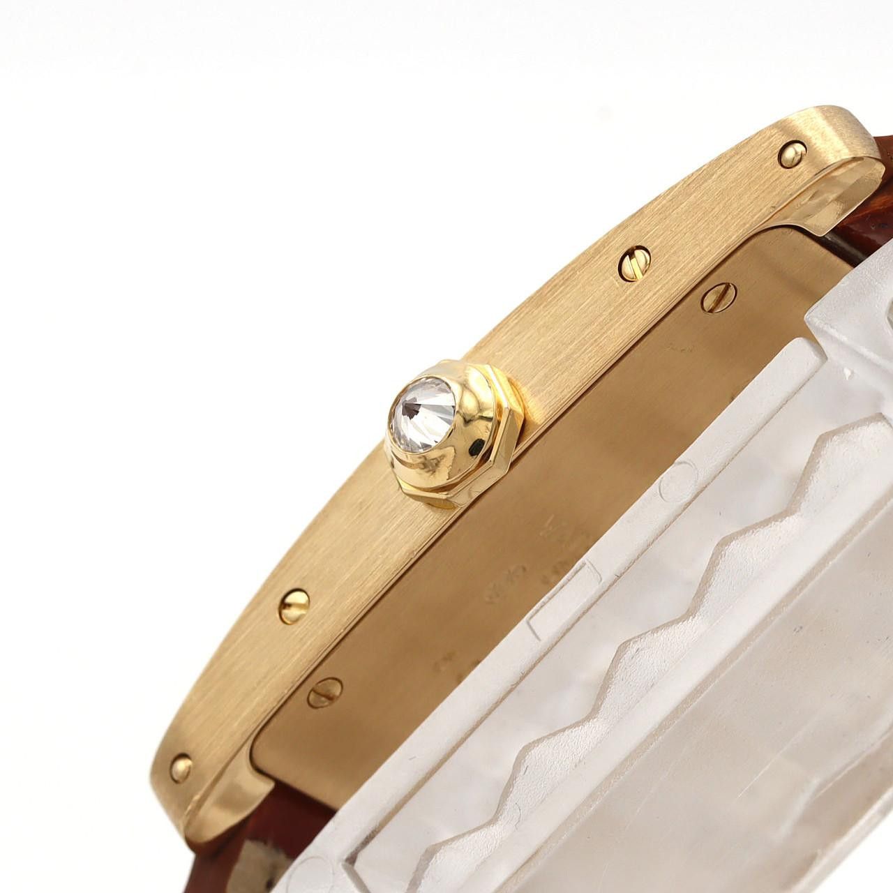 Cartier Cartier Cartier Tank Américaine 18K Yellow Gold Quartz Precious Metal Quartz WB705631 DUTY FREE for USA Size ONE SIZE - 4 Thumbnail
