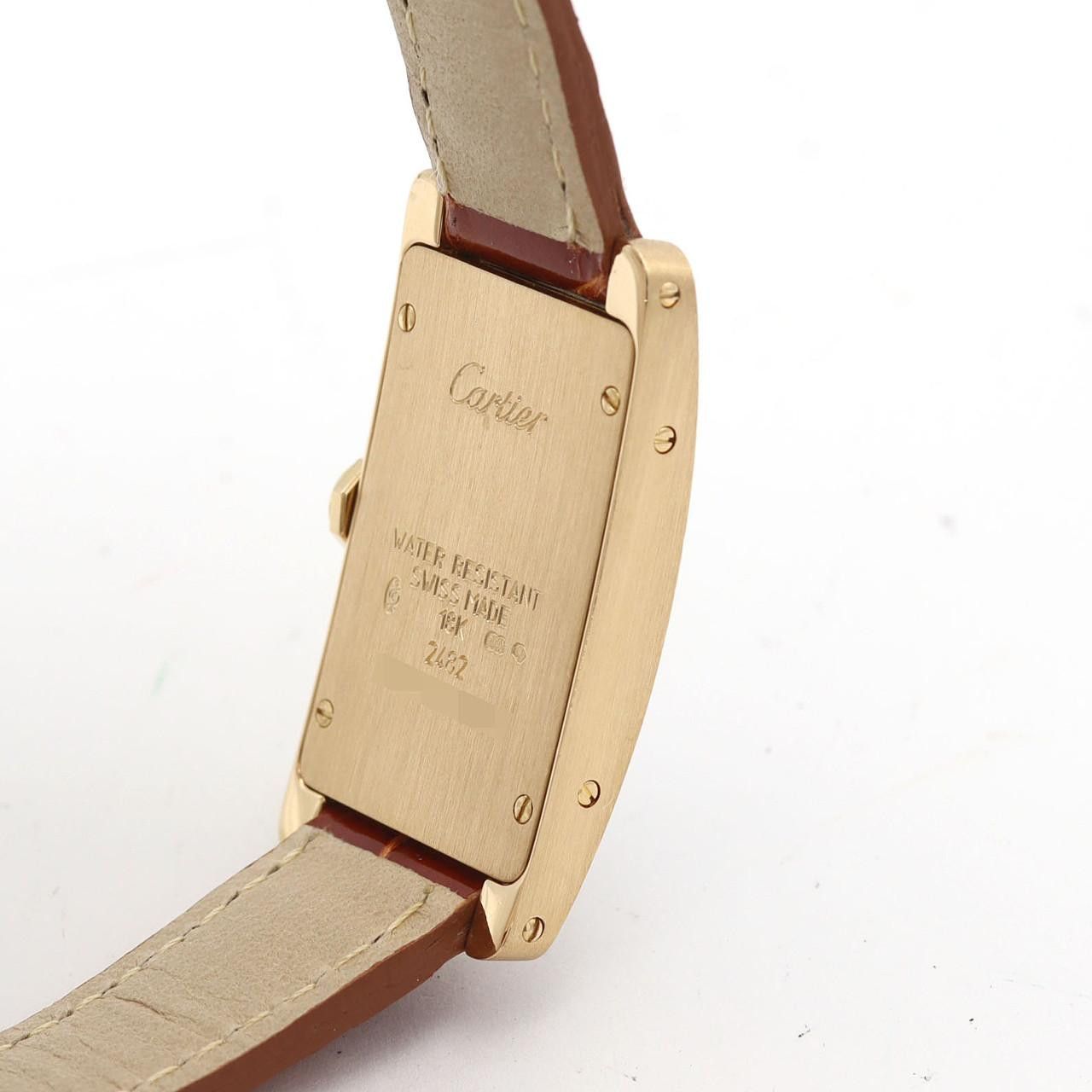 Cartier Cartier Cartier Tank Américaine 18K Yellow Gold Quartz Precious Metal Quartz WB705631 DUTY FREE for USA Size ONE SIZE - 7 Thumbnail