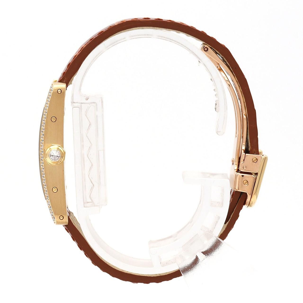 Cartier Cartier Cartier Tank Américaine 18K Yellow Gold Quartz Precious Metal Quartz WB705631 DUTY FREE for USA Size ONE SIZE - 3 Thumbnail