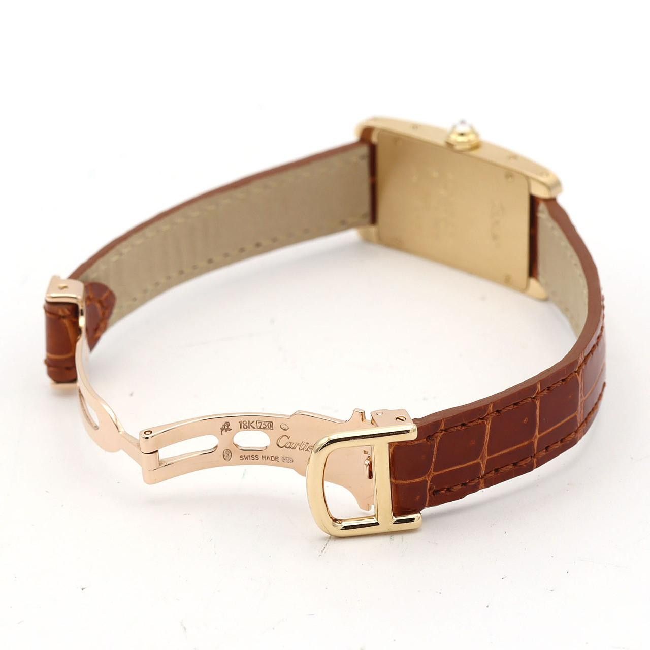 Cartier Cartier Cartier Tank Américaine 18K Yellow Gold Quartz Precious Metal Quartz WB705631 DUTY FREE for USA Size ONE SIZE - 9 Thumbnail