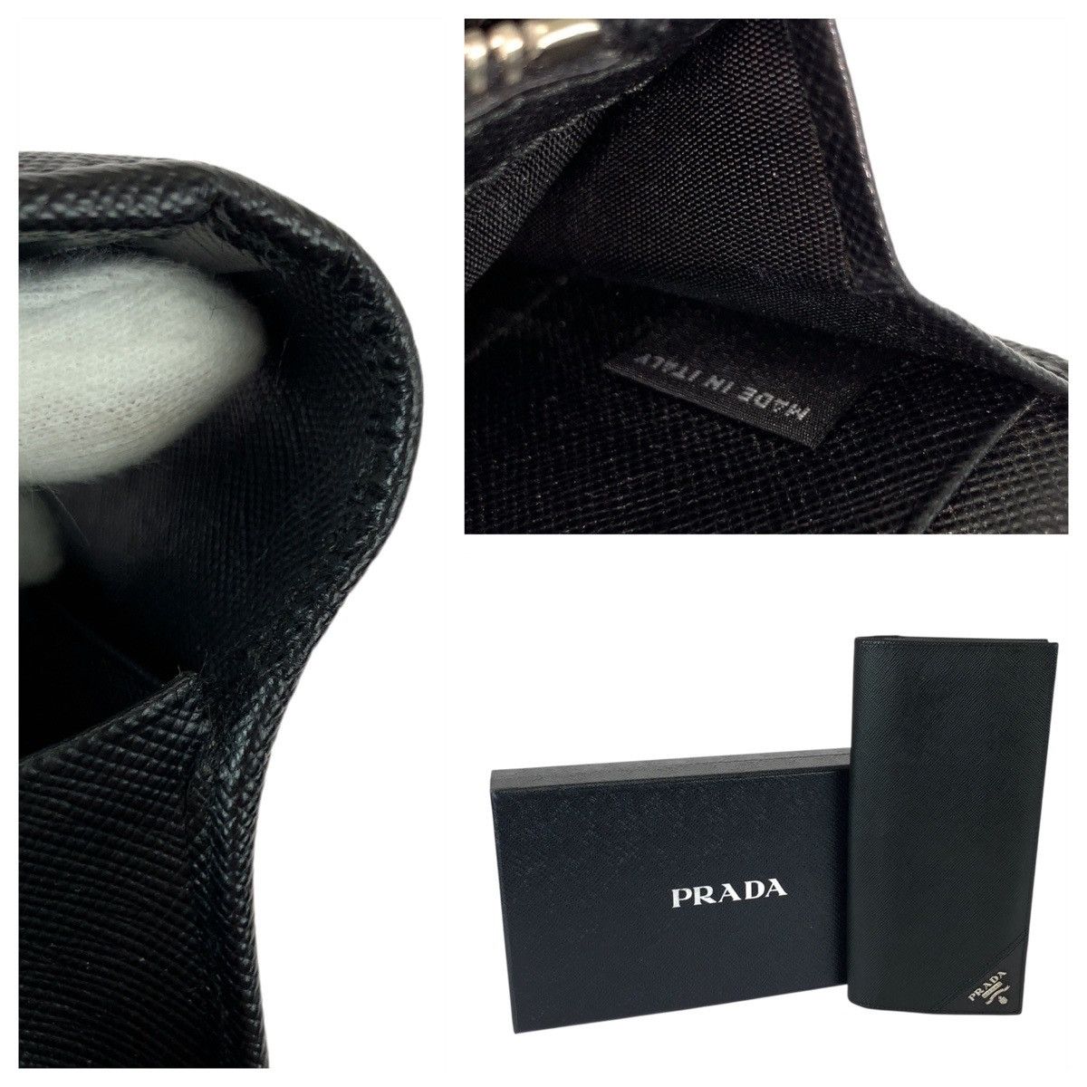 Prada Prada Prada Saffiano Leather Long Wallet Leather Long Wallet DUTY FREE for USA Size ONE SIZE - 5 Thumbnail