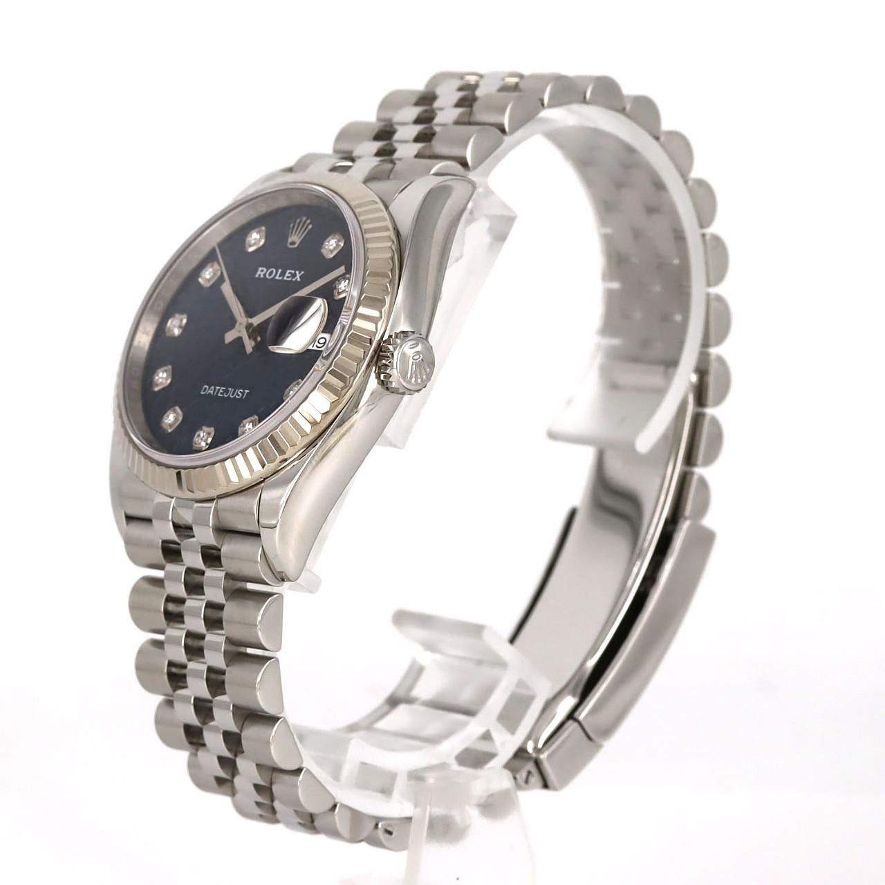 Rolex Rolex Rolex Datejust Stainless Steel White Gold Automatic Metal Automatic 126234G DUTY FREE for USA Size ONE SIZE - 2 Thumbnail