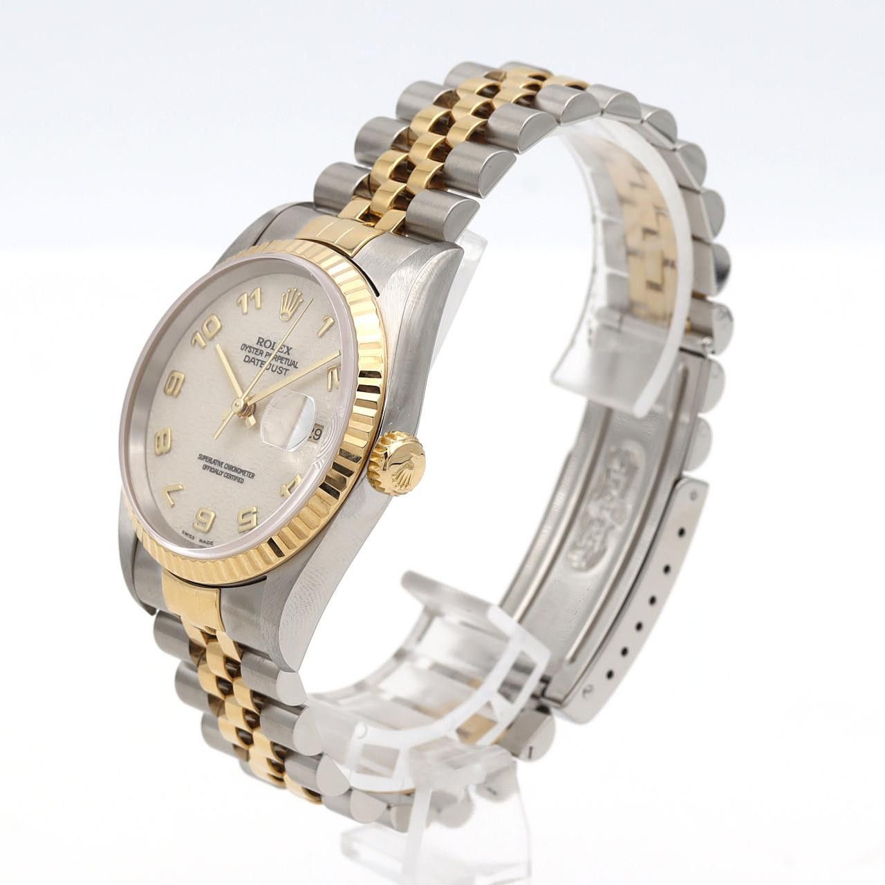Rolex Rolex Rolex Datejust Stainless Steel Yellow Gold Automatic Metal Automatic 16233 DUTY FREE for USA Size ONE SIZE - 2 Thumbnail
