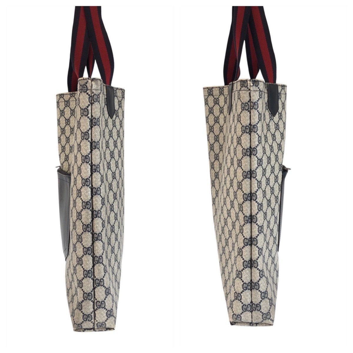 Gucci Gucci Gucci GG Supreme Canvas Tote Bag Textile Tote Bag DUTY FREE for USA Size ONE SIZE - 8 Thumbnail