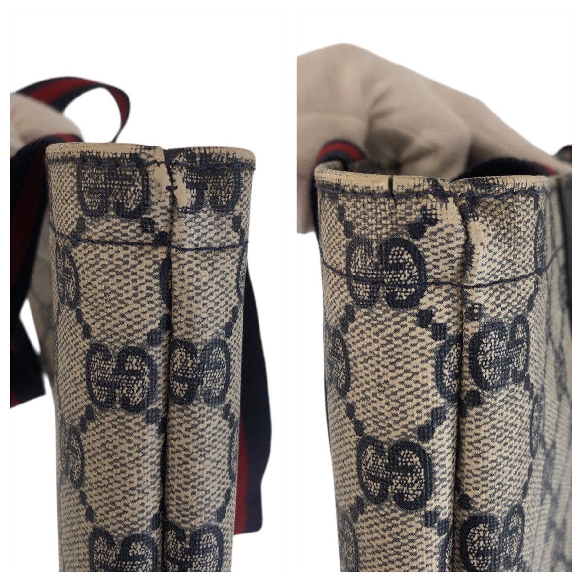 Gucci Gucci Gucci GG Supreme Canvas Tote Bag Textile Tote Bag DUTY FREE for USA Size ONE SIZE - 5 Thumbnail