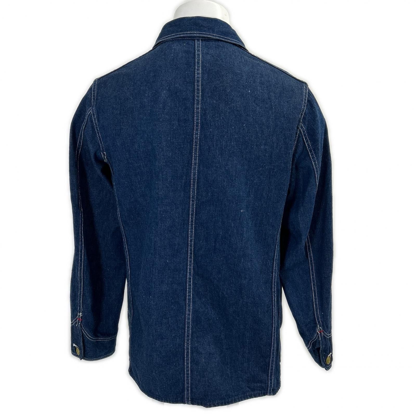 Other Other Test Cotton Denim Coverall Jacket Textile Outerwear DUTY FREE for USA Size ONE SIZE - 3 Thumbnail