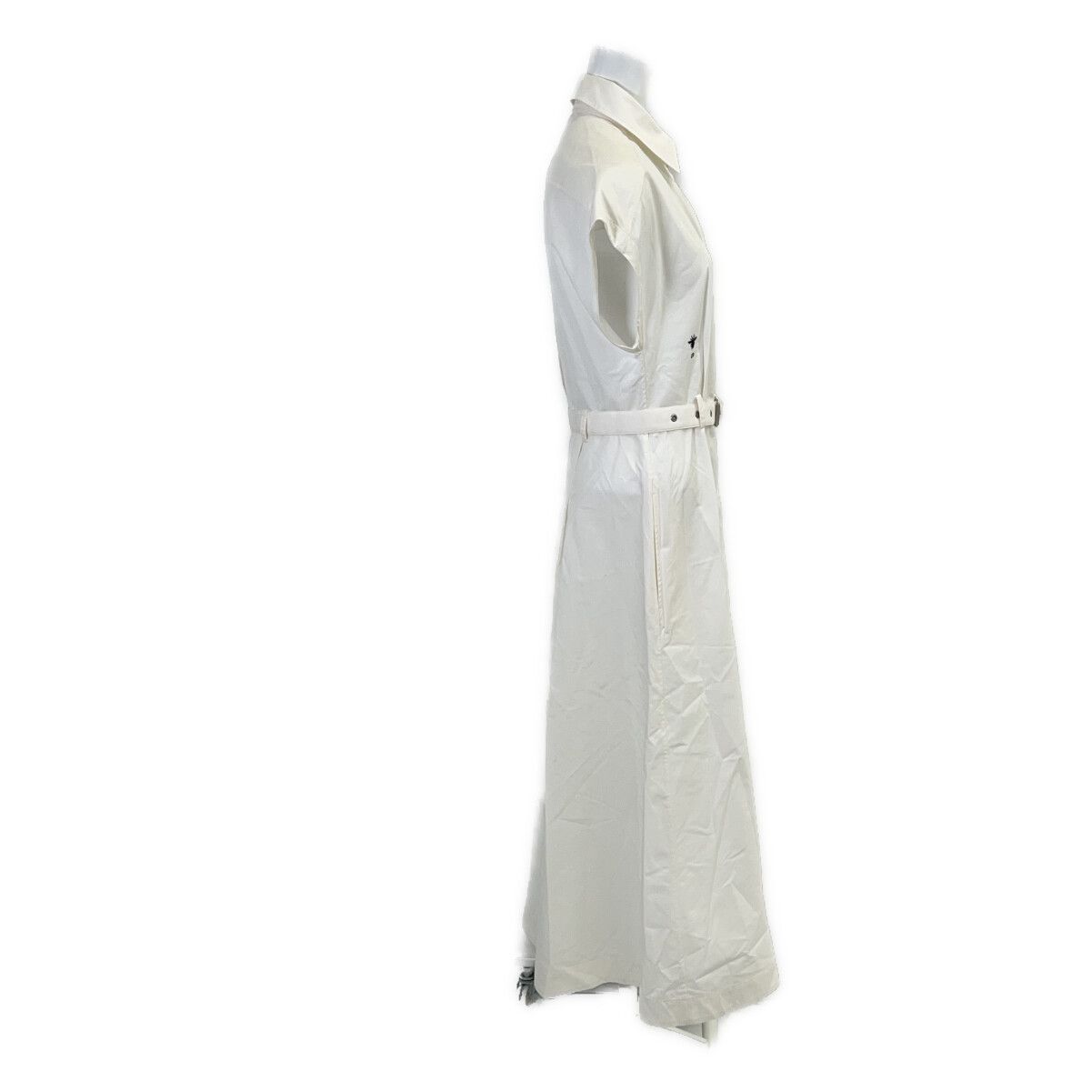 Dior Dior Christian Dior Bee Embroidery Cotton Dress Textile Dresses 547D83A3124 DUTY FREE for USA Size ONE SIZE - 3 Thumbnail
