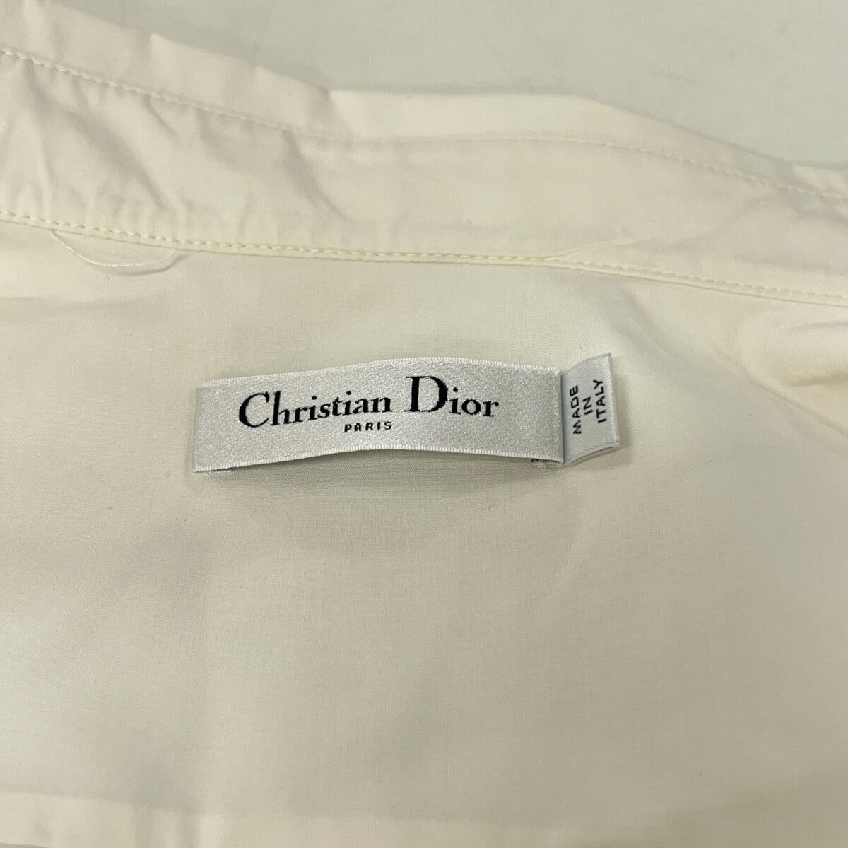 Dior Dior Christian Dior Bee Embroidery Cotton Dress Textile Dresses 547D83A3124 DUTY FREE for USA Size ONE SIZE - 4 Thumbnail