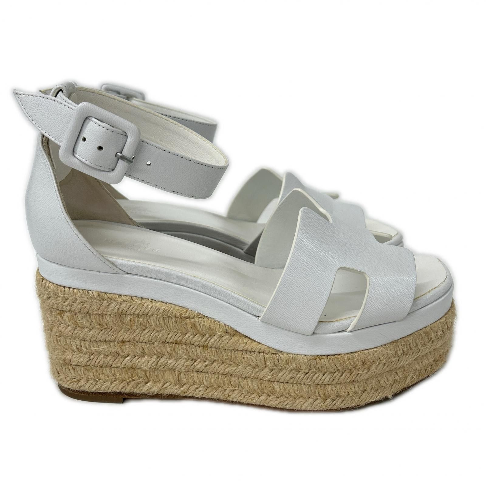 Hermes Hermes Hermes Elda Leather Espadrille Sandals Leather Shoes H231307Z DUTY FREE for USA Size ONE SIZE - 4 Thumbnail