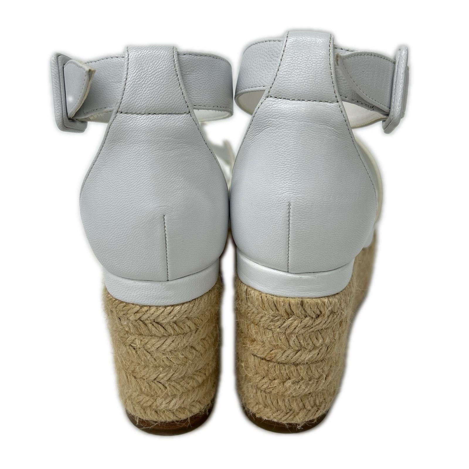 Hermes Hermes Hermes Elda Leather Espadrille Sandals Leather Shoes H231307Z DUTY FREE for USA Size ONE SIZE - 3 Thumbnail