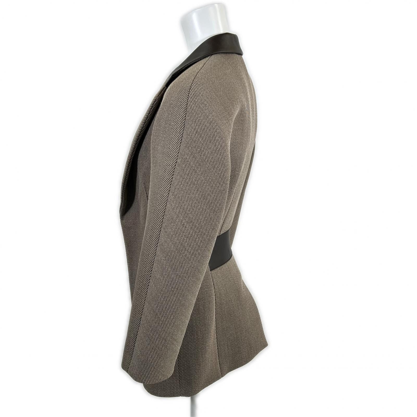 Hermes Hermes Hermes Wool Lambskin Jacket Leather Outerwear H4H0245DK DUTY FREE for USA Size ONE SIZE - 2 Thumbnail