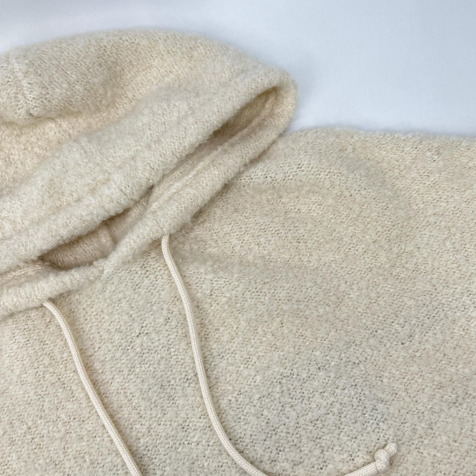 Dior Dior Christian Dior Cashmere Alpaca Silk Wool Knit Hoodie Textile Sweatshirts & Hoodies 244S87AM143 DUTY FREE for USA Size ONE SIZE - 9 Thumbnail