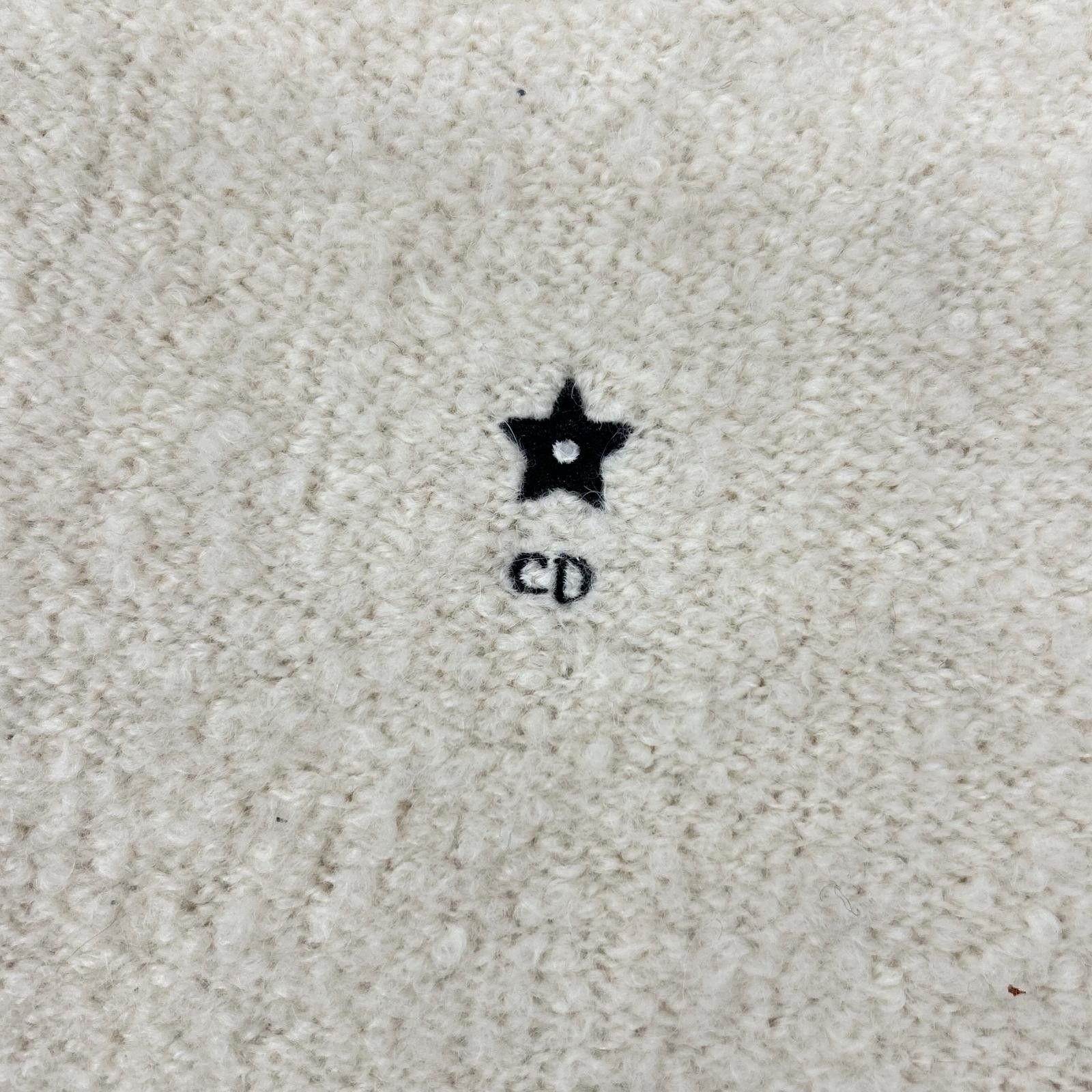 Dior Dior Christian Dior Cashmere Alpaca Silk Wool Knit Hoodie Textile Sweatshirts & Hoodies 244S87AM143 DUTY FREE for USA Size ONE SIZE - 8 Thumbnail