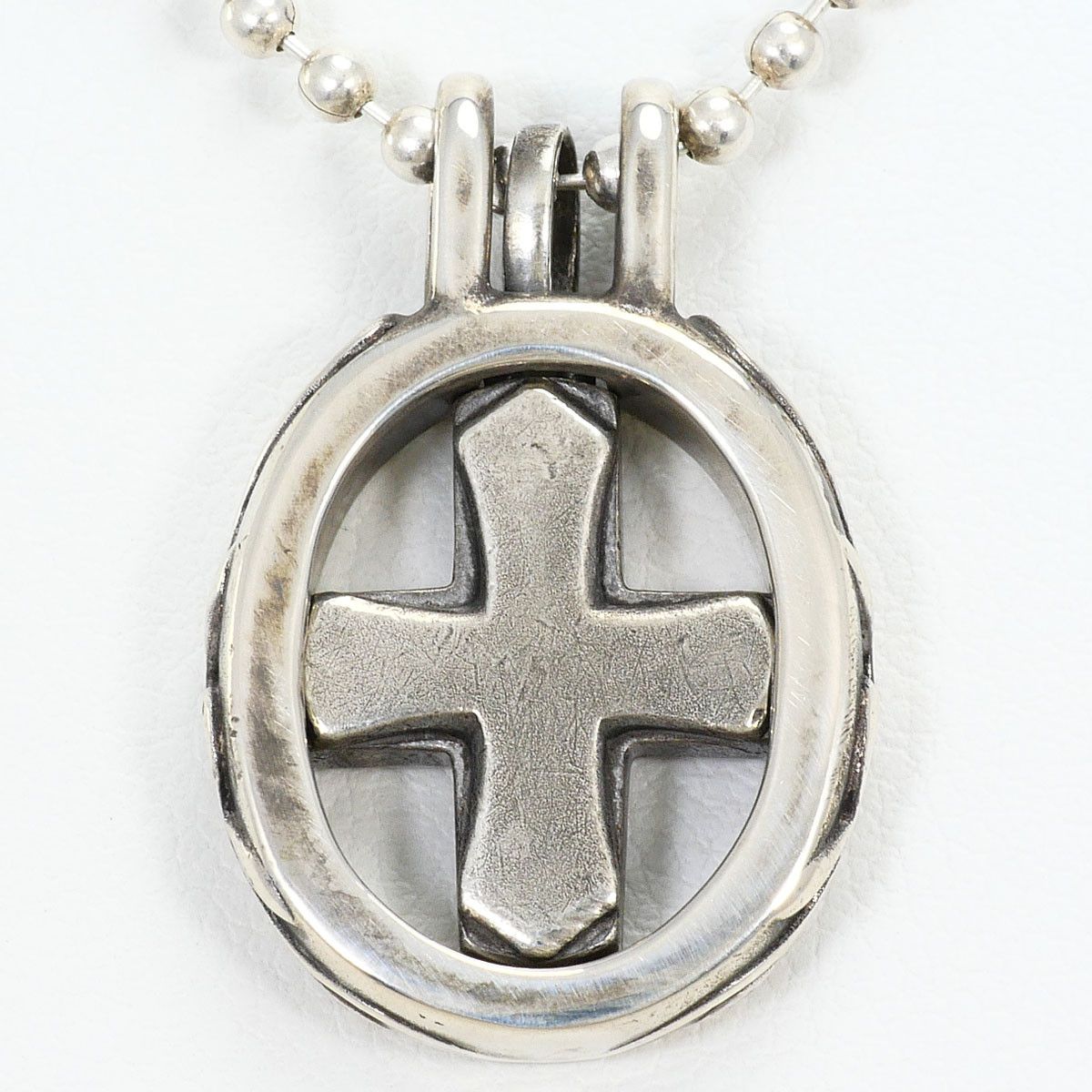 Other Other Silver Diamond Cross Necklace Precious Metal Necklace DUTY FREE for USA Size ONE SIZE - 3 Thumbnail
