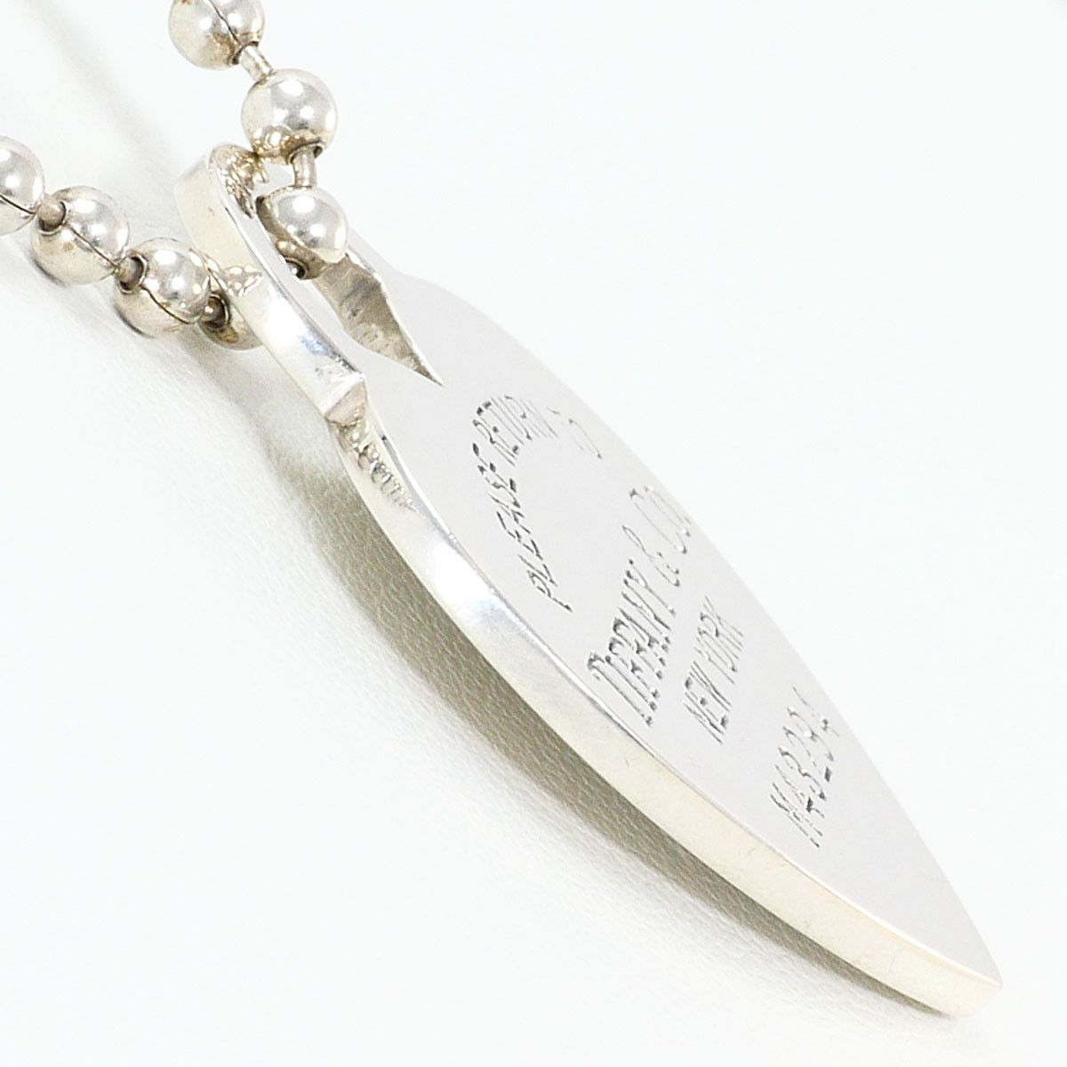 Tiffany & Co. Tiffany & Co. Tiffany & Co. Return to Tiffany Silver Necklace Precious Metal Necklace DUTY FREE for USA Size ONE SIZE - 2 Thumbnail