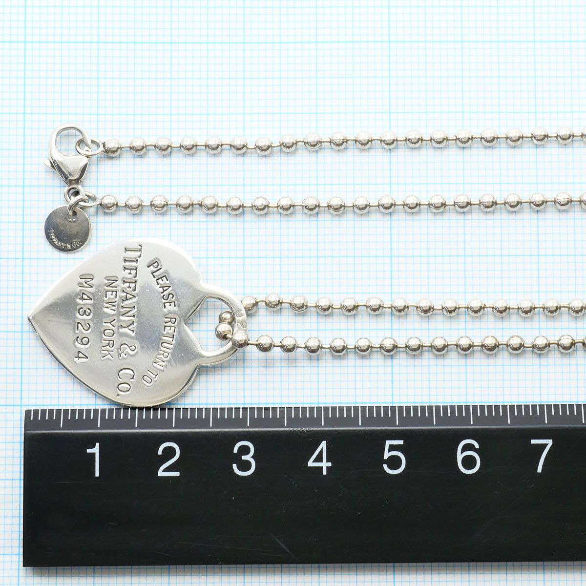 Tiffany & Co. Tiffany & Co. Tiffany & Co. Return to Tiffany Silver Necklace Precious Metal Necklace DUTY FREE for USA Size ONE SIZE - 5 Thumbnail