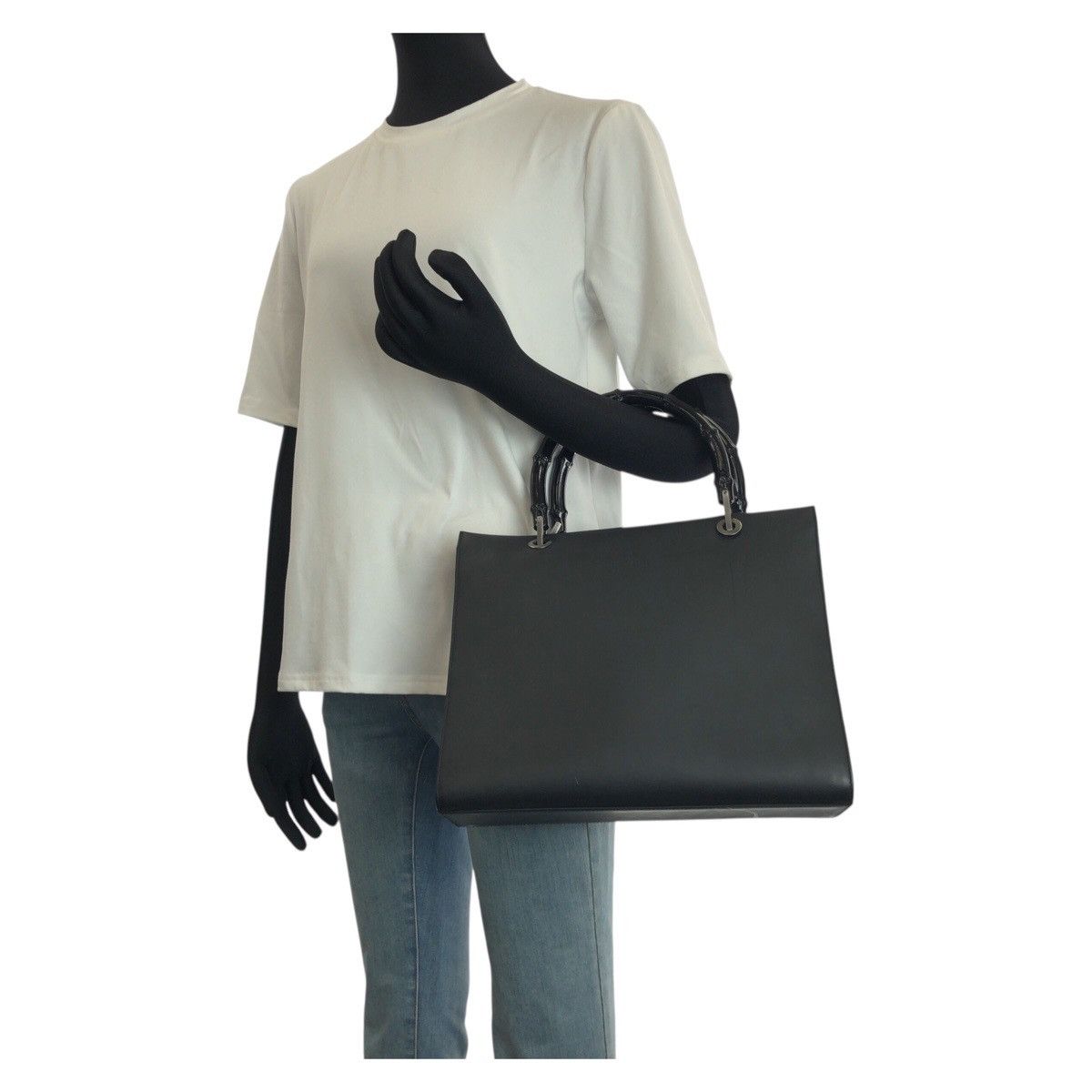 Gucci Gucci Gucci Bamboo Leather 2way bag Leather Shoulder Bag 0021016 DUTY FREE for USA Size ONE SIZE - 7 Thumbnail