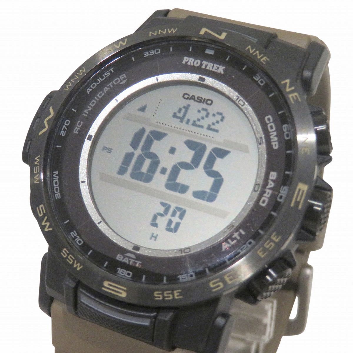 Other Other CASIO Protrek Resin Stainless Steel Wristwatch Plastic / Synthetic Automatic PRW-35LD-5JF DUTY FREE for USA Size ONE SIZE - 4 Thumbnail