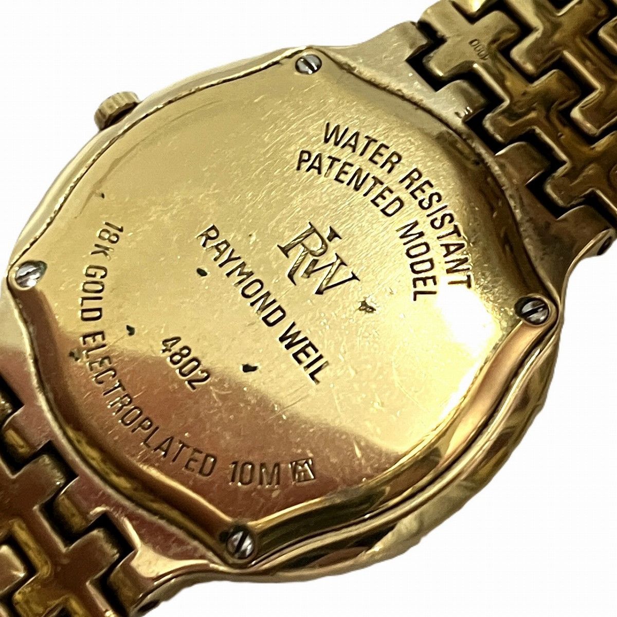 Other Other Raymond Weil Fidelio Gold Plated Quartz Watch Metal Quartz 4802 DUTY FREE for USA Size ONE SIZE - 5 Thumbnail