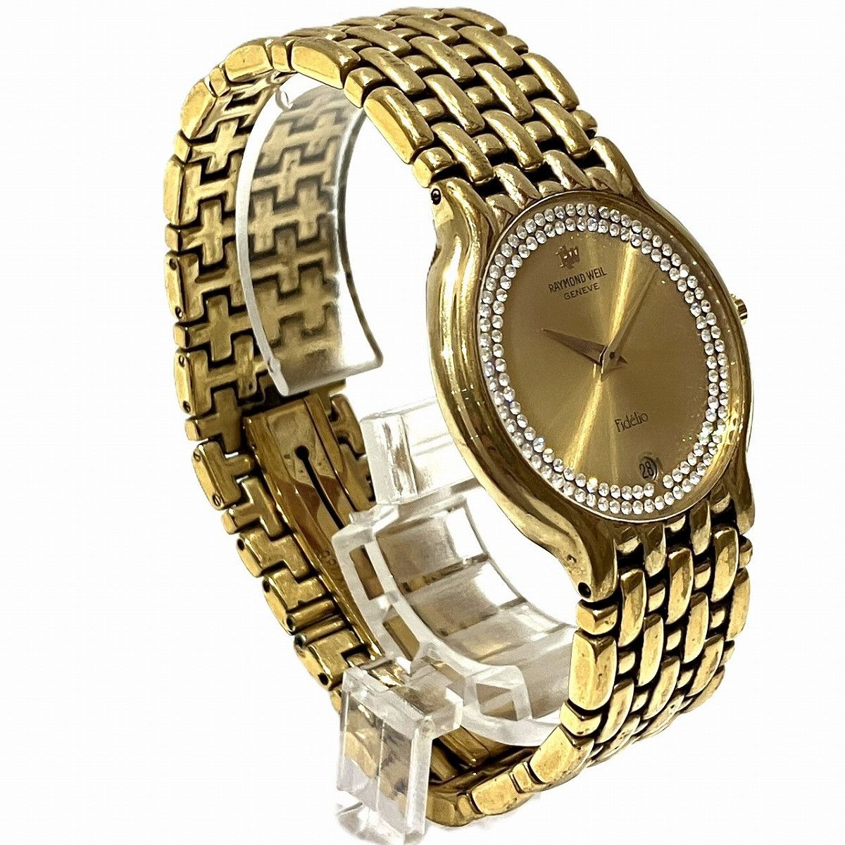 Other Other Raymond Weil Fidelio Gold Plated Quartz Watch Metal Quartz 4802 DUTY FREE for USA Size ONE SIZE - 3 Thumbnail