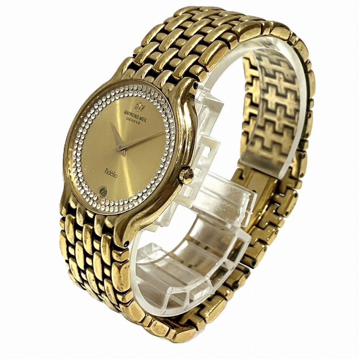 Other Other Raymond Weil Fidelio Gold Plated Quartz Watch Metal Quartz 4802 DUTY FREE for USA Size ONE SIZE - 2 Thumbnail